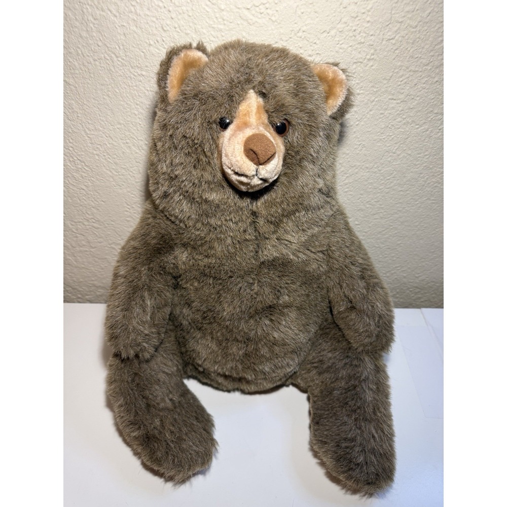 Vtg‎ APPLAUSE Large 18" Reagan Teddy Bear Stuffed Animal Plush #8581 By Effe